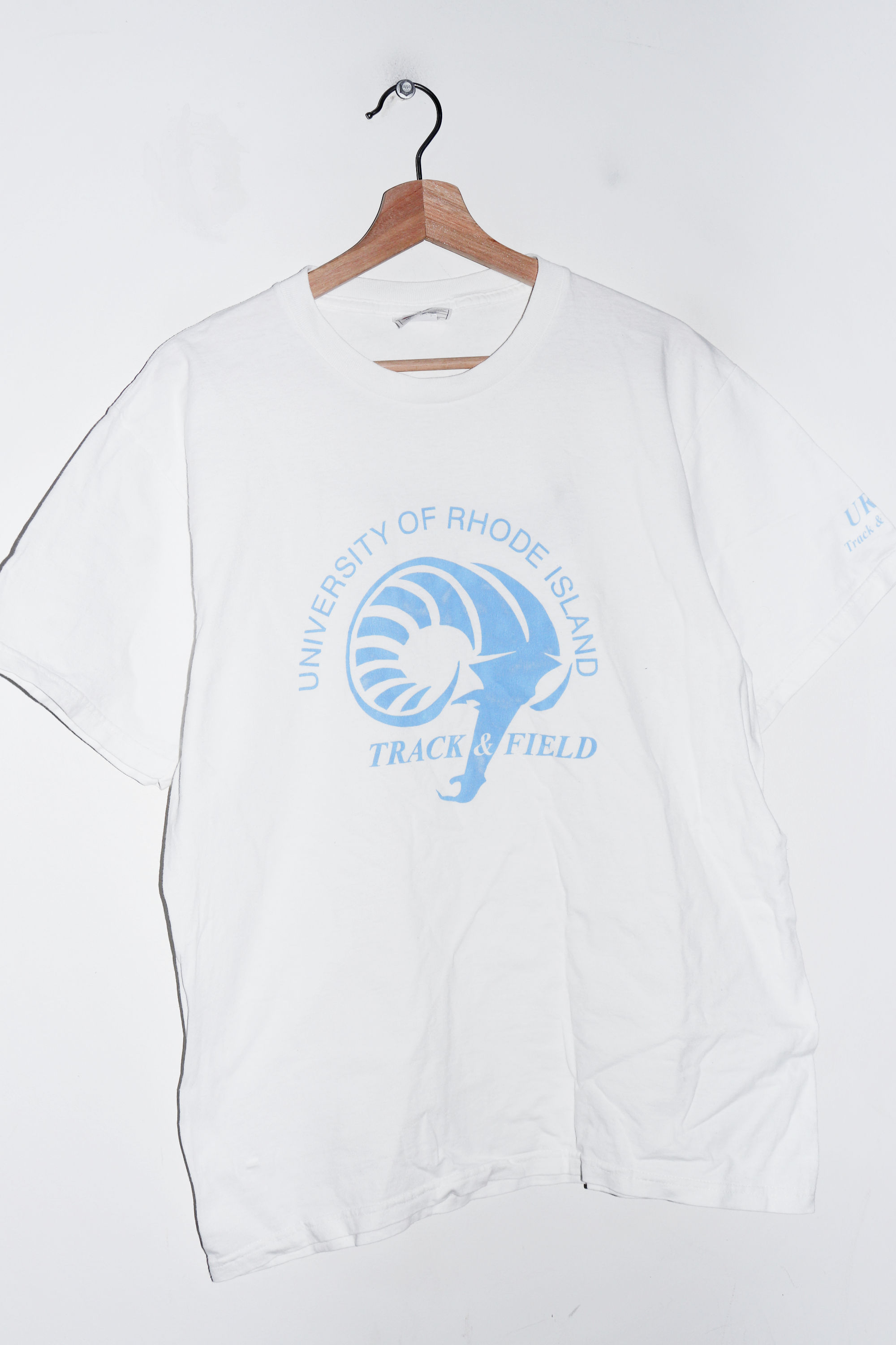 Vintage 90s Nike University of Rhode Island Swoosh Graphic Tee (M)