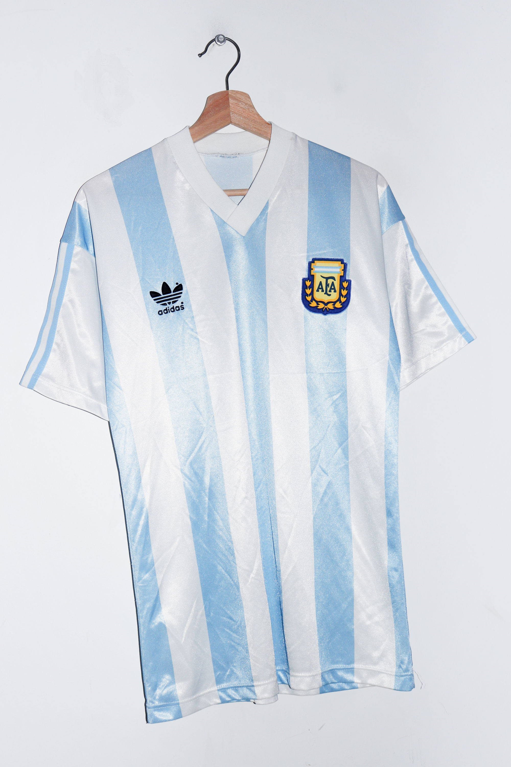 1991 Adidas Argentina Home Kit Jersey (Rare) (M)