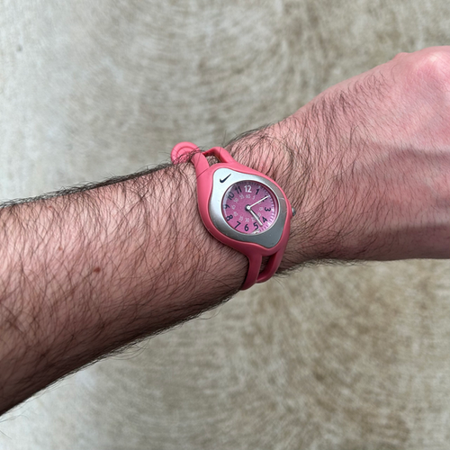 Vintage Nike Triax Sweeper Mini Pink Analog Watch | Fresh