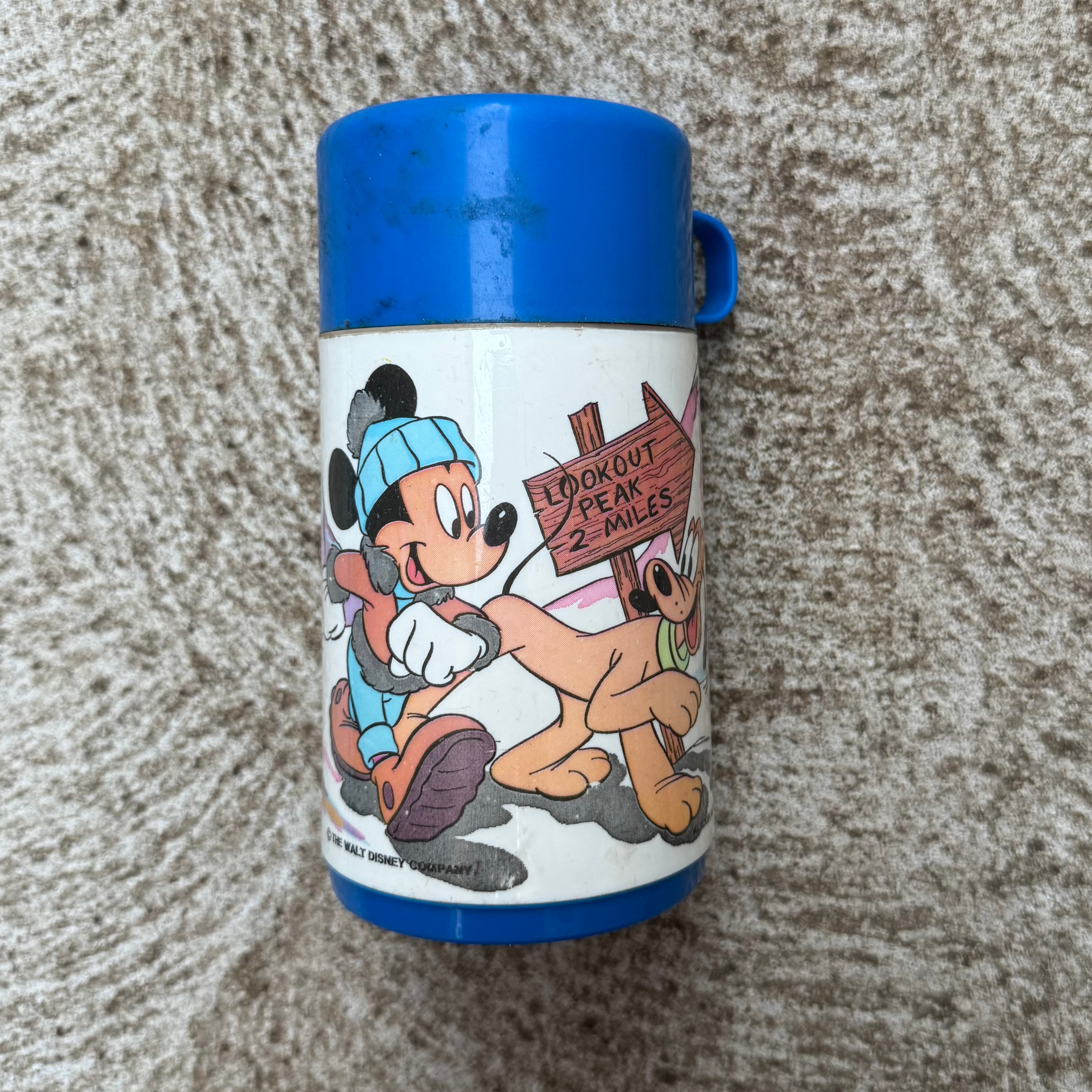 Vintage 80s Disney Thermos by Aladdin Cup