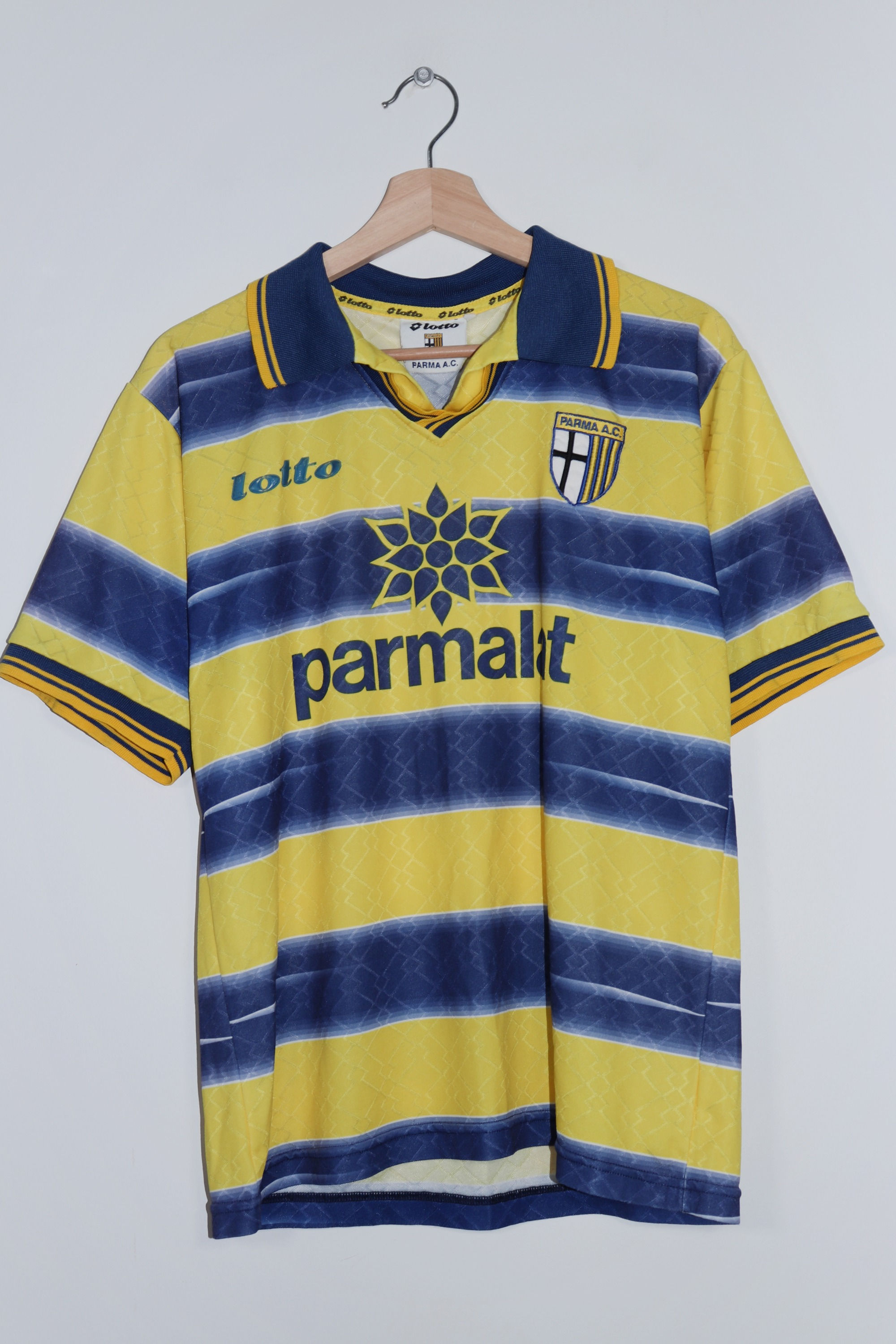 1998-99 Lotto Parma Away Kit Jersey (Rare) (L)