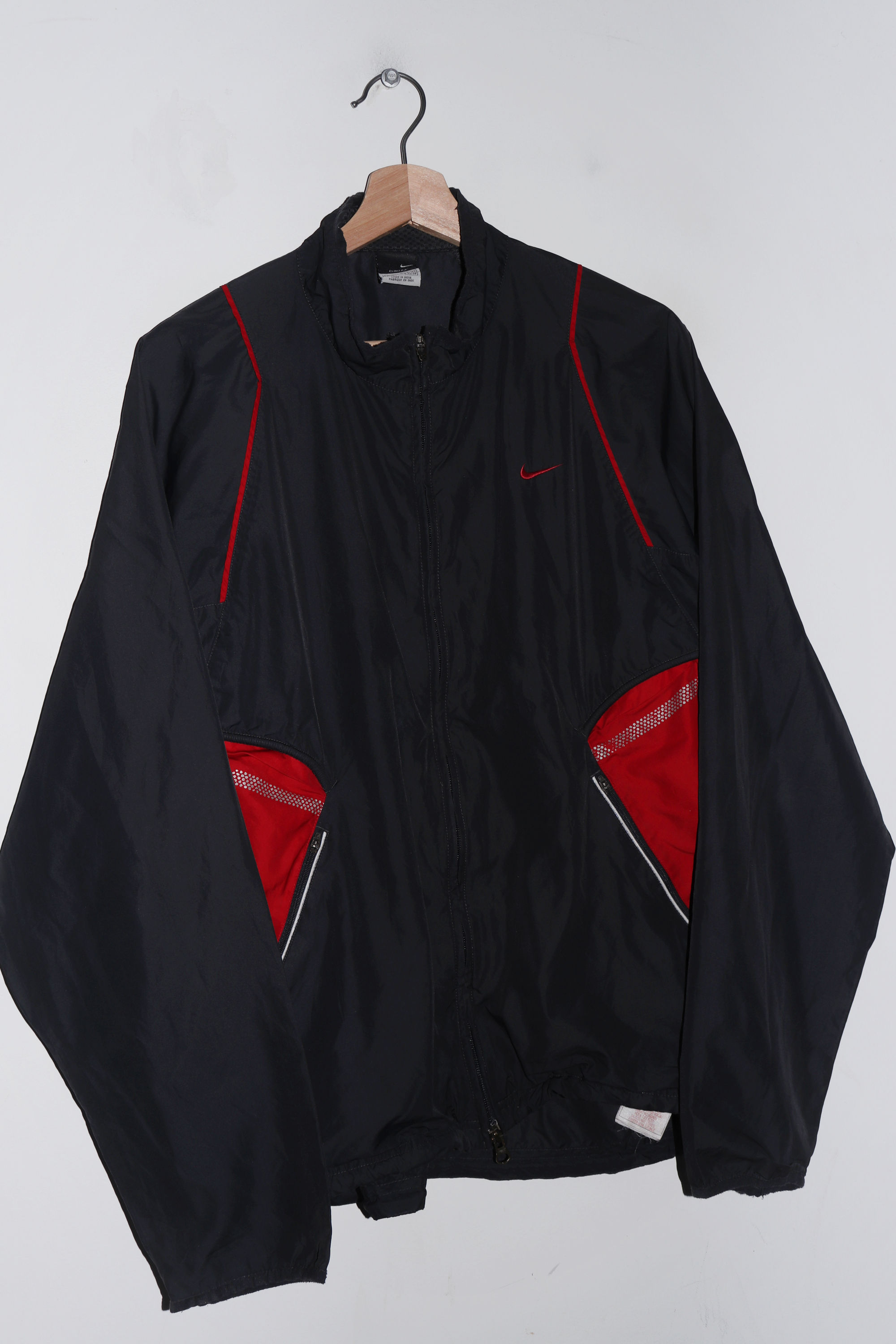 Old School 2000s Nike Embroidered Mini Swoosh Track Jacket (M-L)