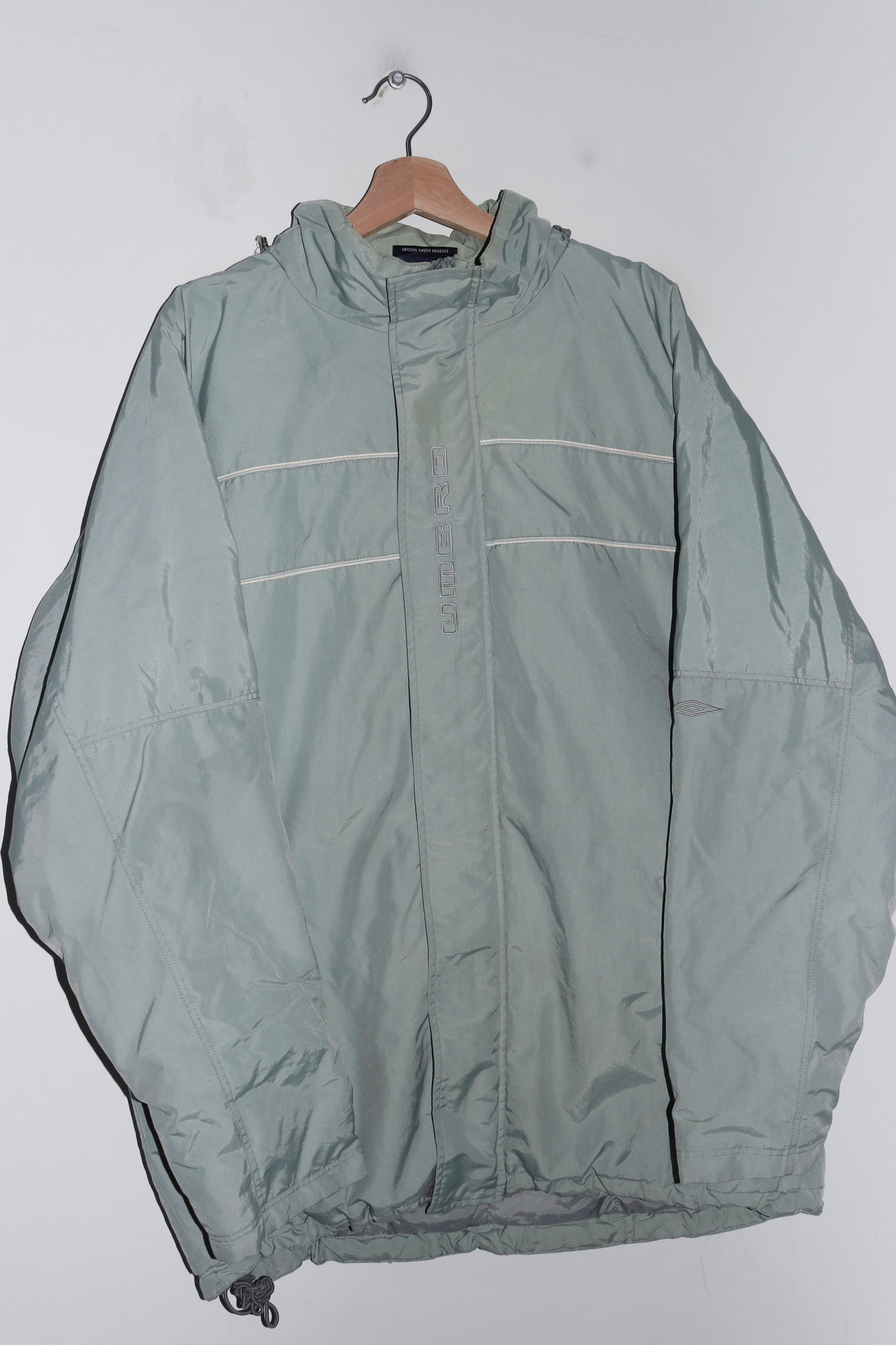 Cody Weightman's Vintage Umbro Football Thick Padded Outerwear Jacket (XL)