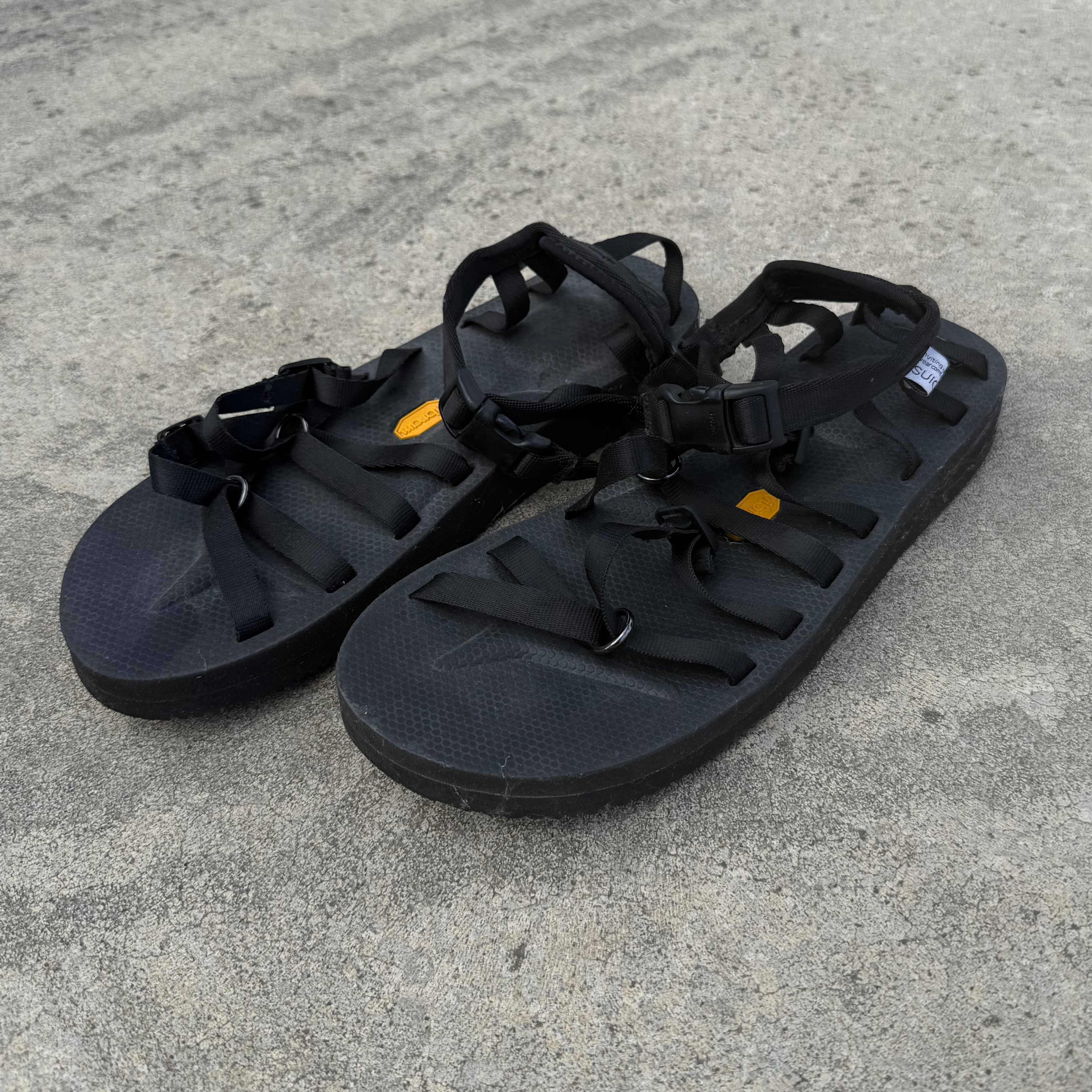 Suicoke Black Sandals (US9)