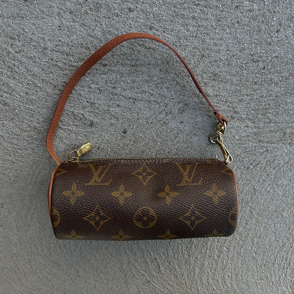 Vintage Louis Vuitton Monogram Papillon Mini Hand Bag