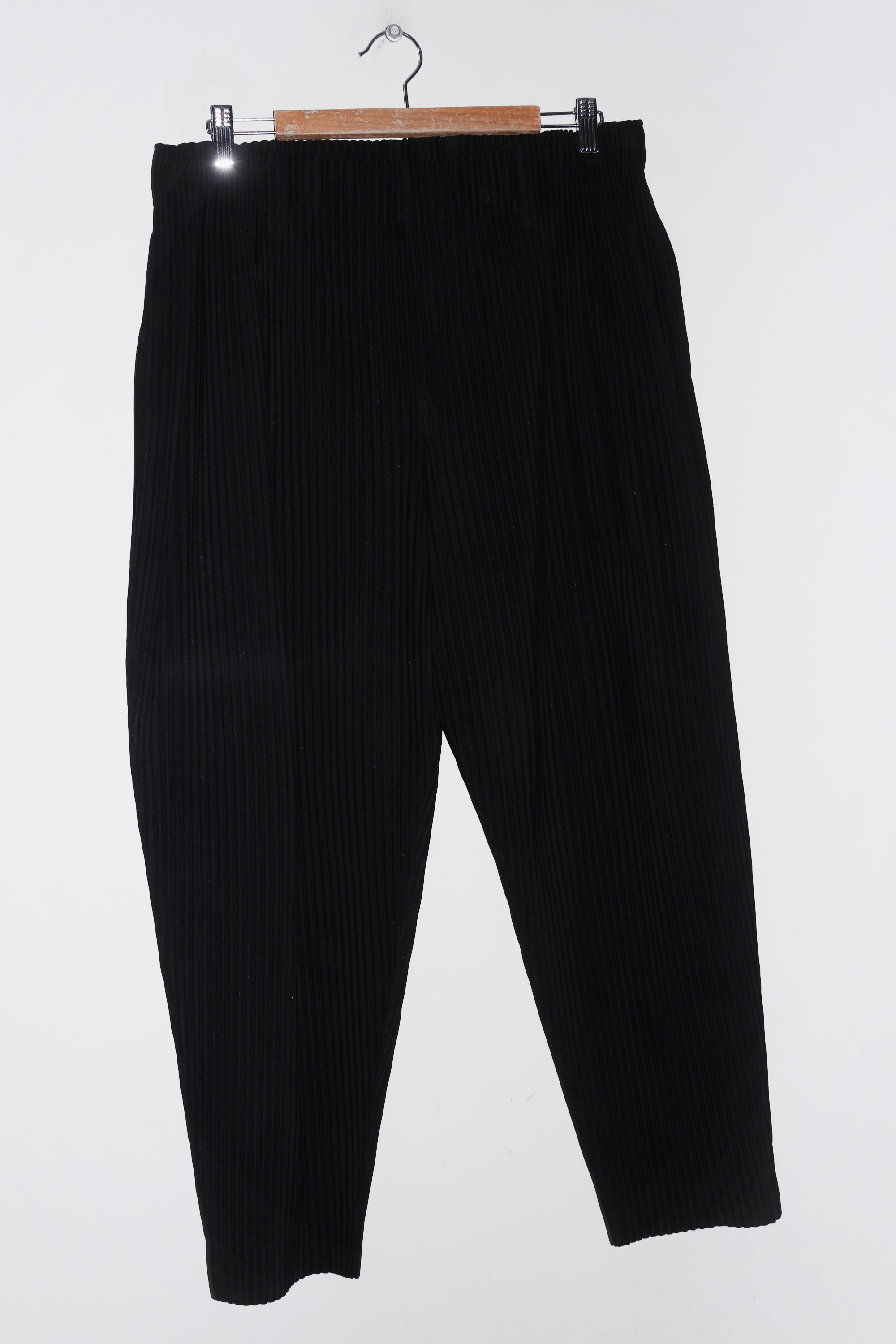 Issey Miyake Homme Plisse Black Pleated Trousers (Rare) (34-38)