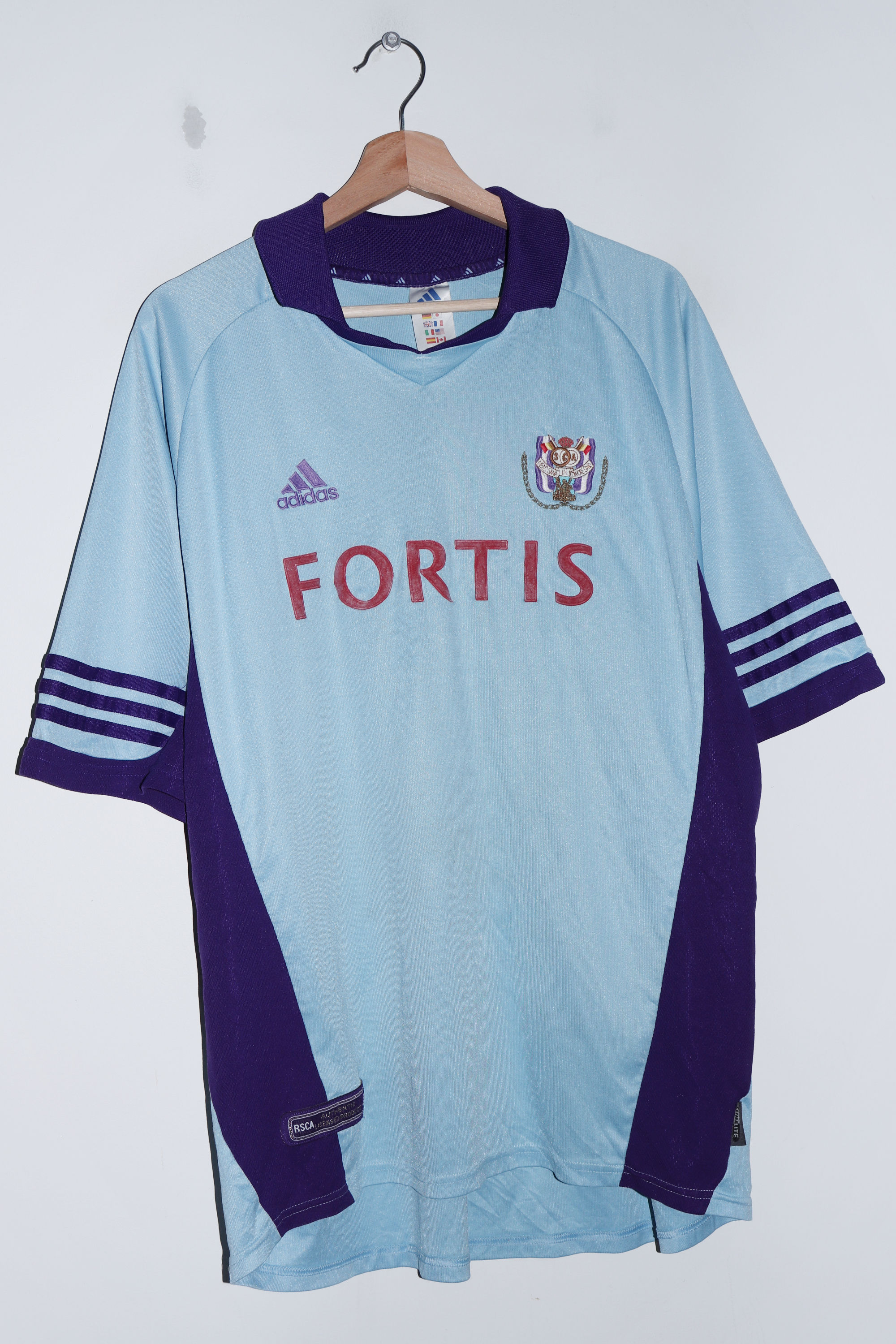 2001-02 Adidas RSC Anderlecht Away Kit Jersey (L-XL)