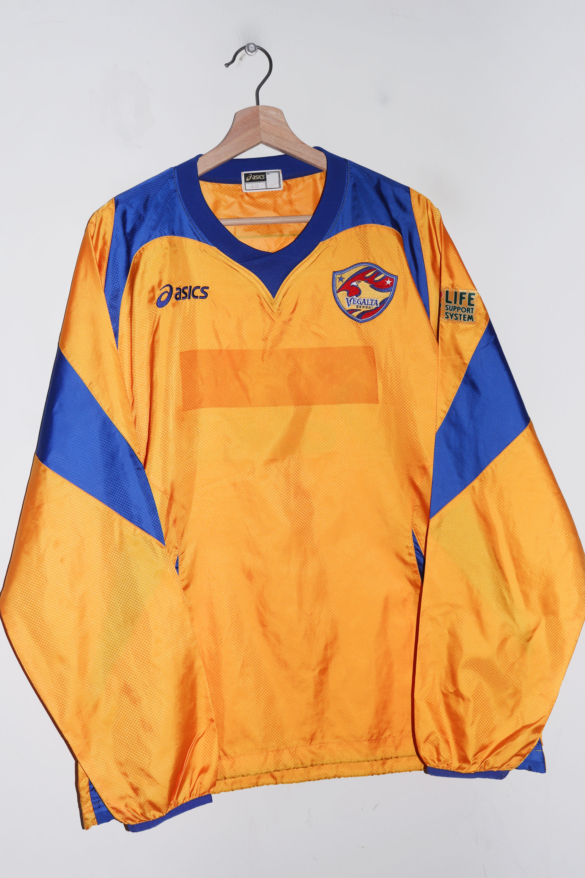 Vintage Asics J-League Vegalta Sendai Football Training Pullover (L)