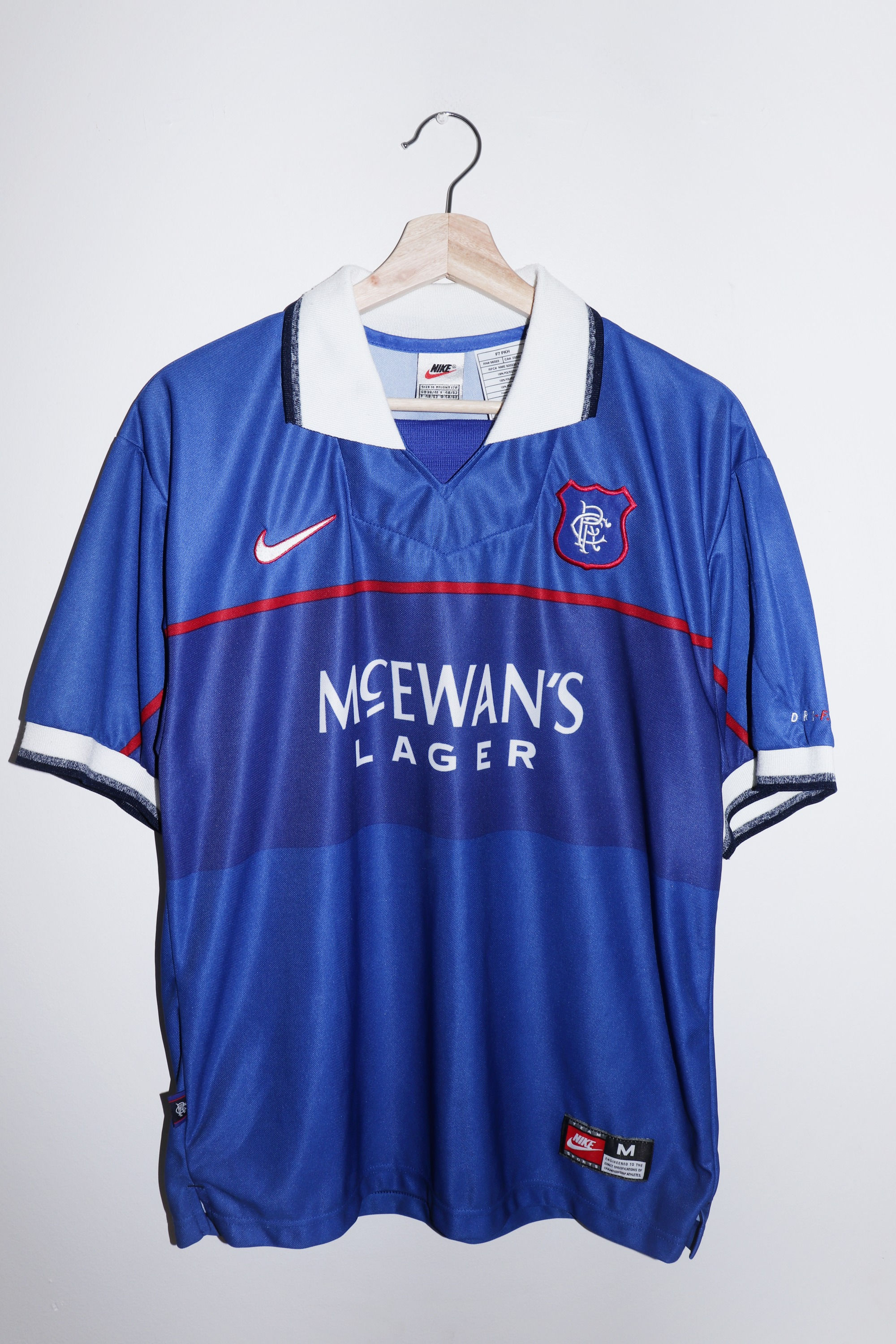 1997-99 Nike Rangers Home Kit Jersey (M)