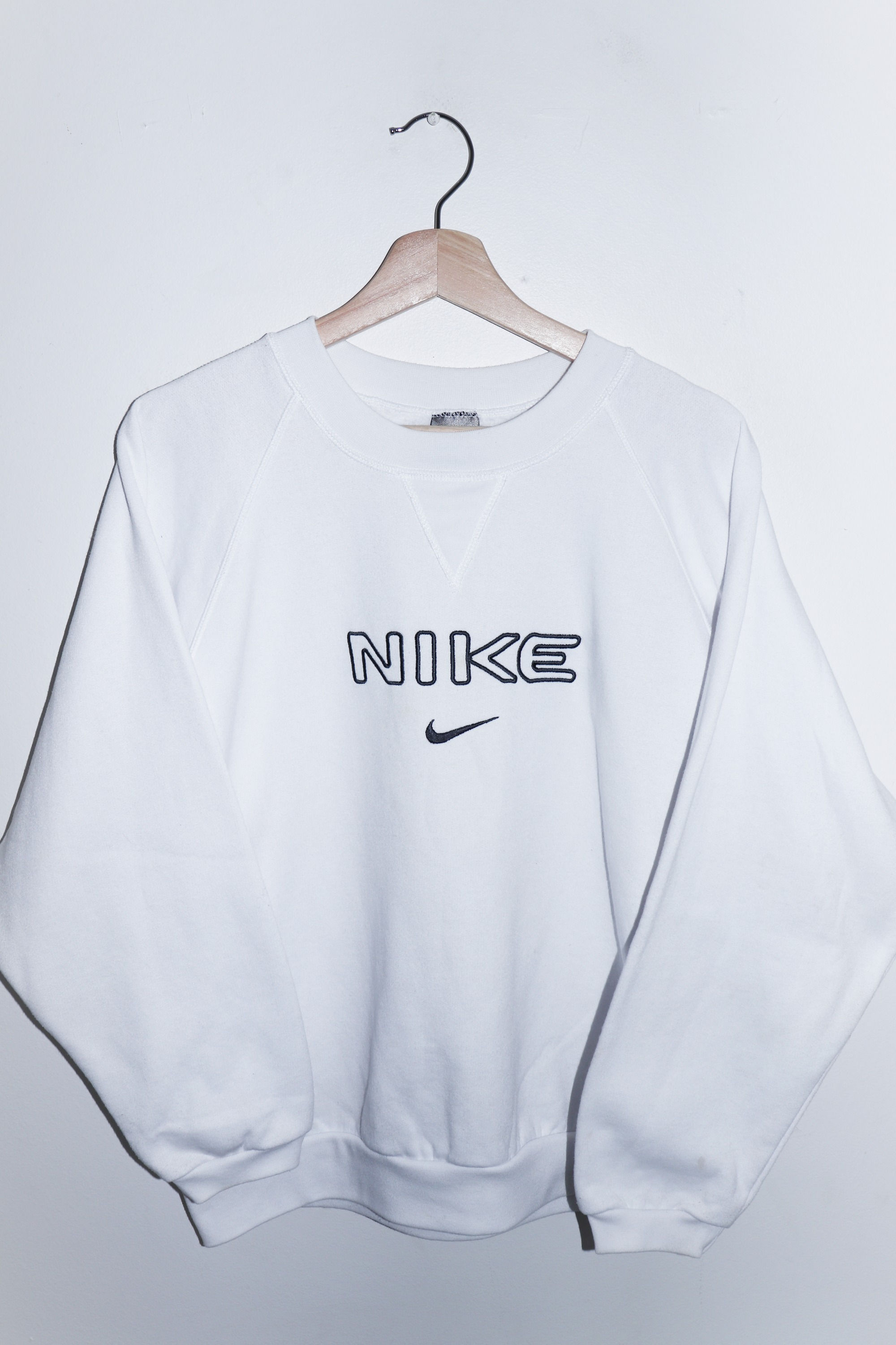 Vintage Nike Embroidered Spellout Logo Sweatshirt