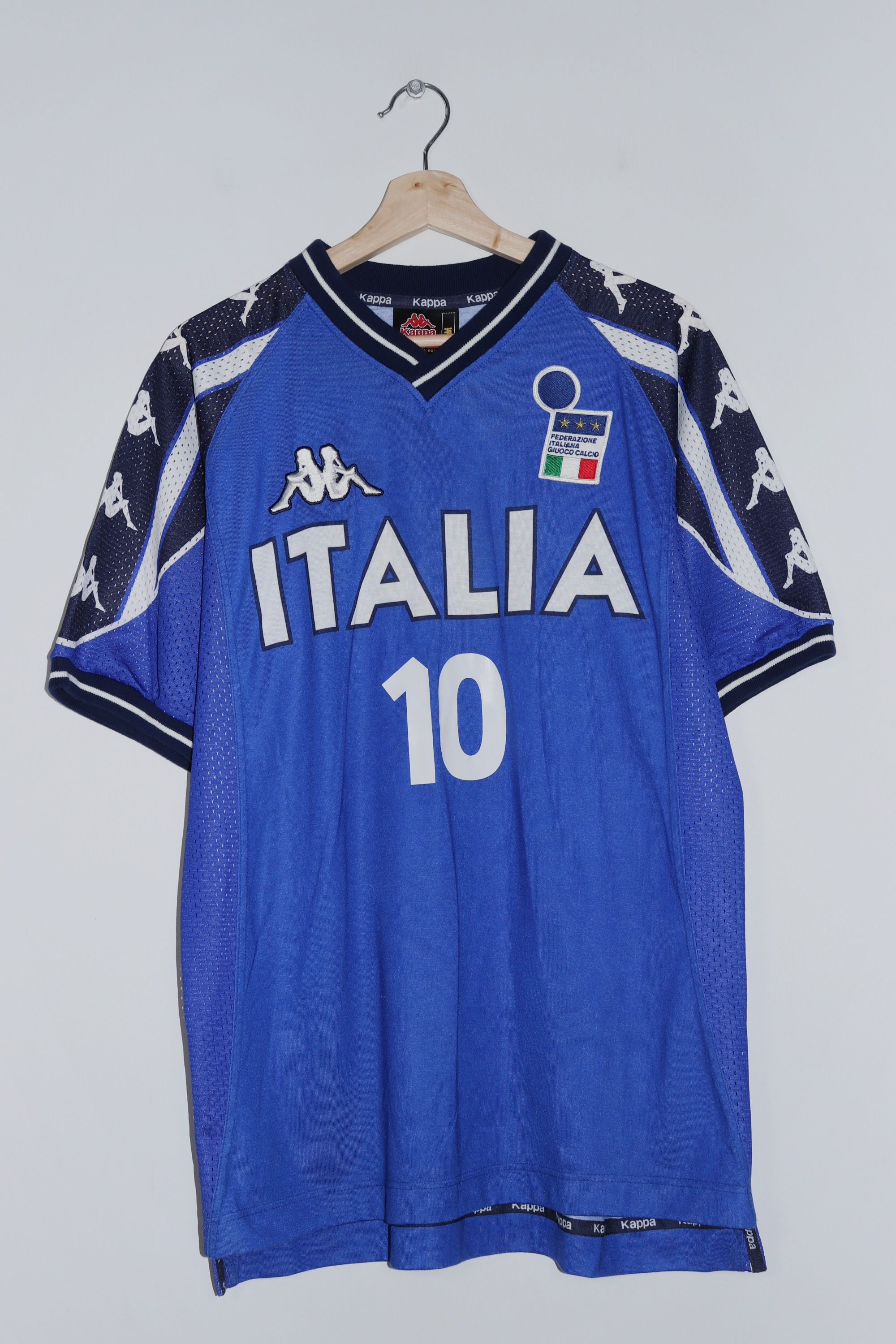 2000-01 Kappa Italy Player Issue Training #10 Del Piero Jersey (Rare) (M)