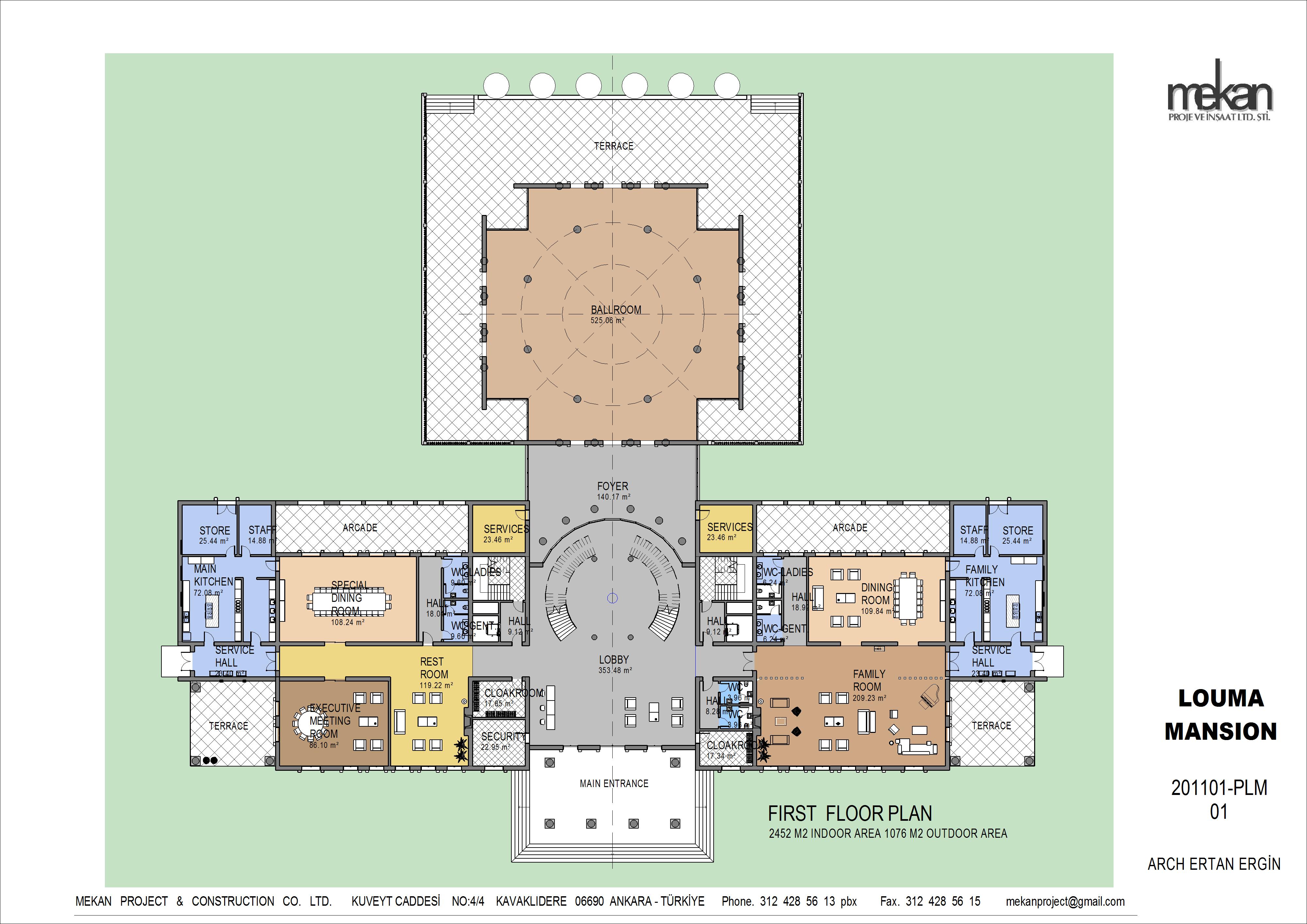 1st Floor Plan