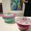 Thumbnail: Whirligig  box rasberry / celadon