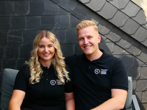 Leonie Milde und Lennard Schwarzer im Poloshirt