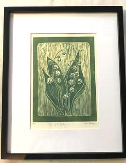 Framed and ready!  This is the first proof of a limited edition print. $98 framed. Available in my s