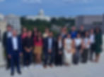 Young diplomats and global leaders speaking at a YPFP foreign policy event.