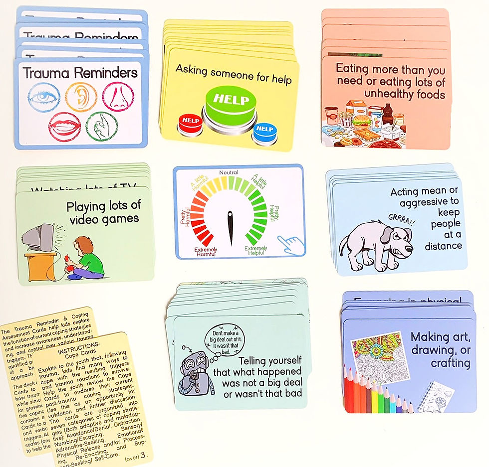 Thumbnail: Trauma Reminder & Coping Assessment Cards