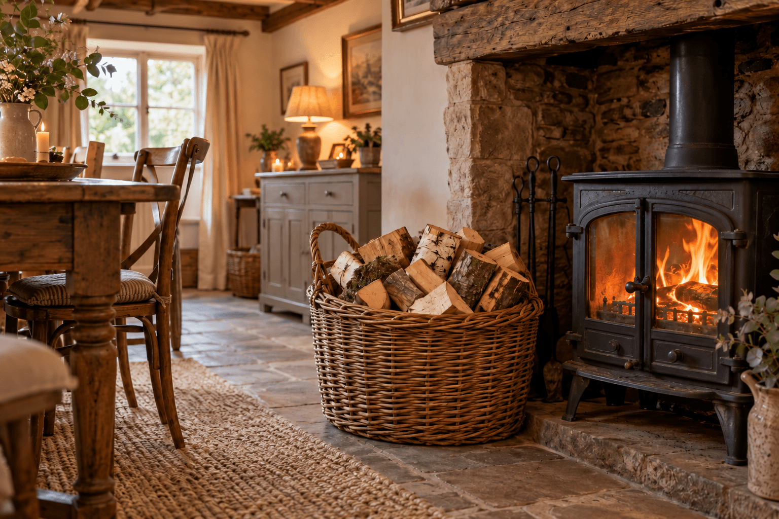 Premium Hardwood Firewood Logs