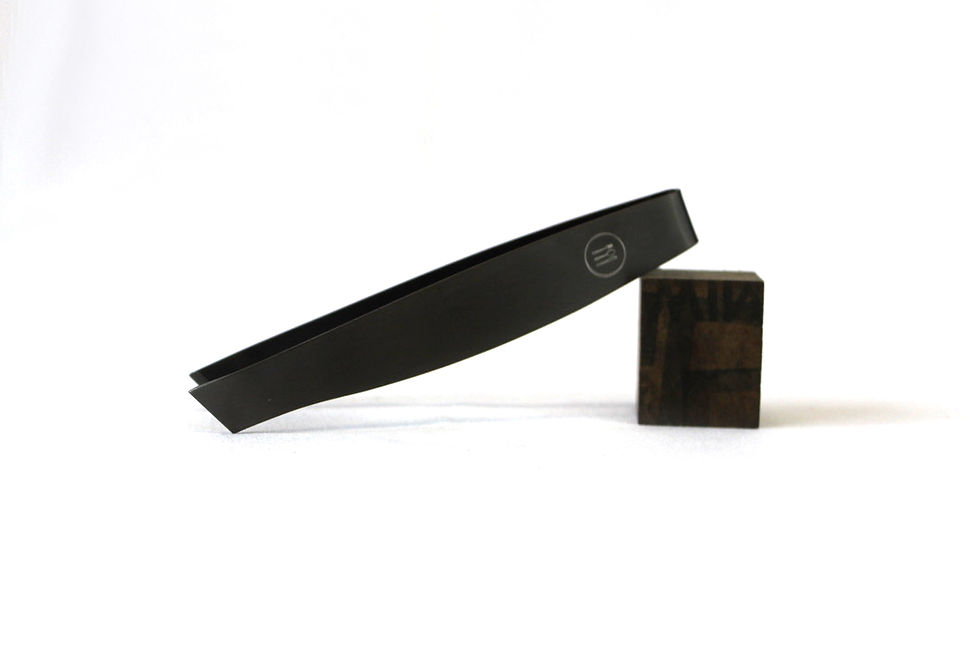 Fishbone Tweezers 120mm, Series: Classic (Black)