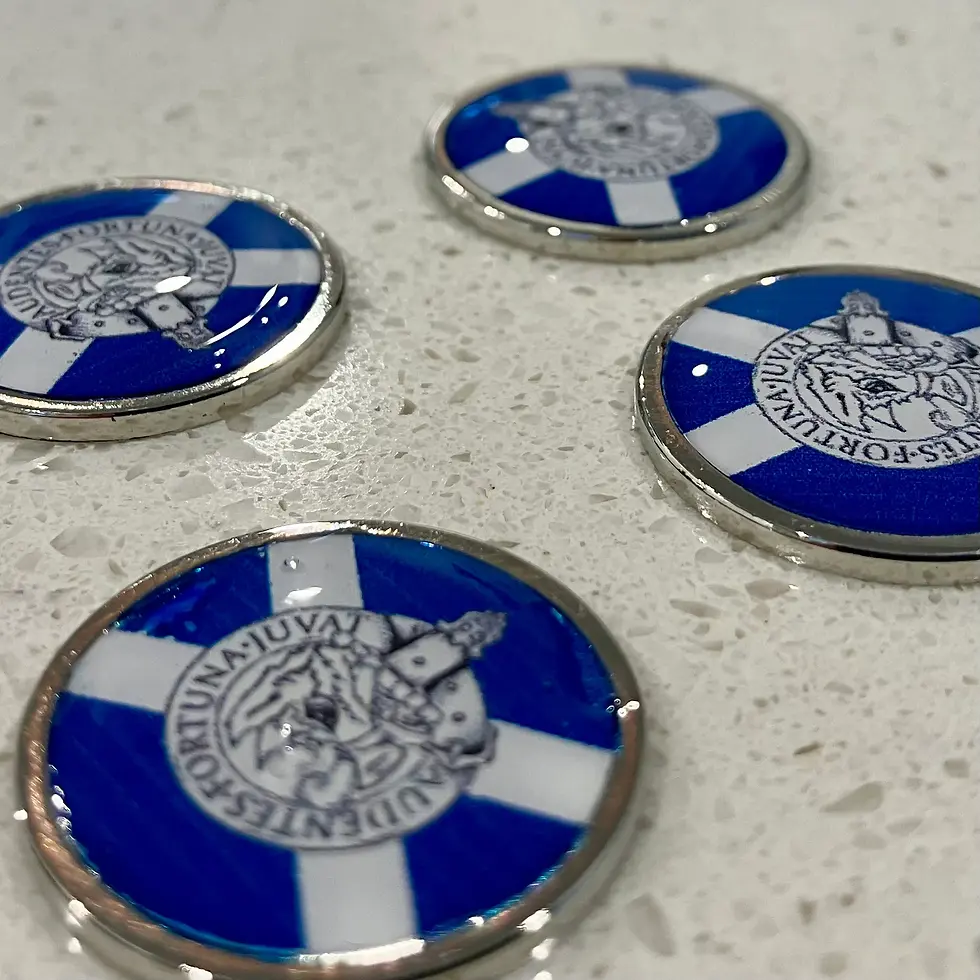 Thumbnail: Saltire Golf Ball Marker