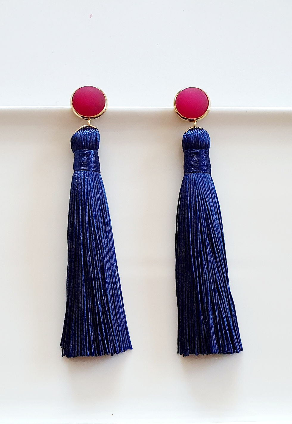 Miniaturbild: Statement Quastenohrringe in vielen Farbvarianten 