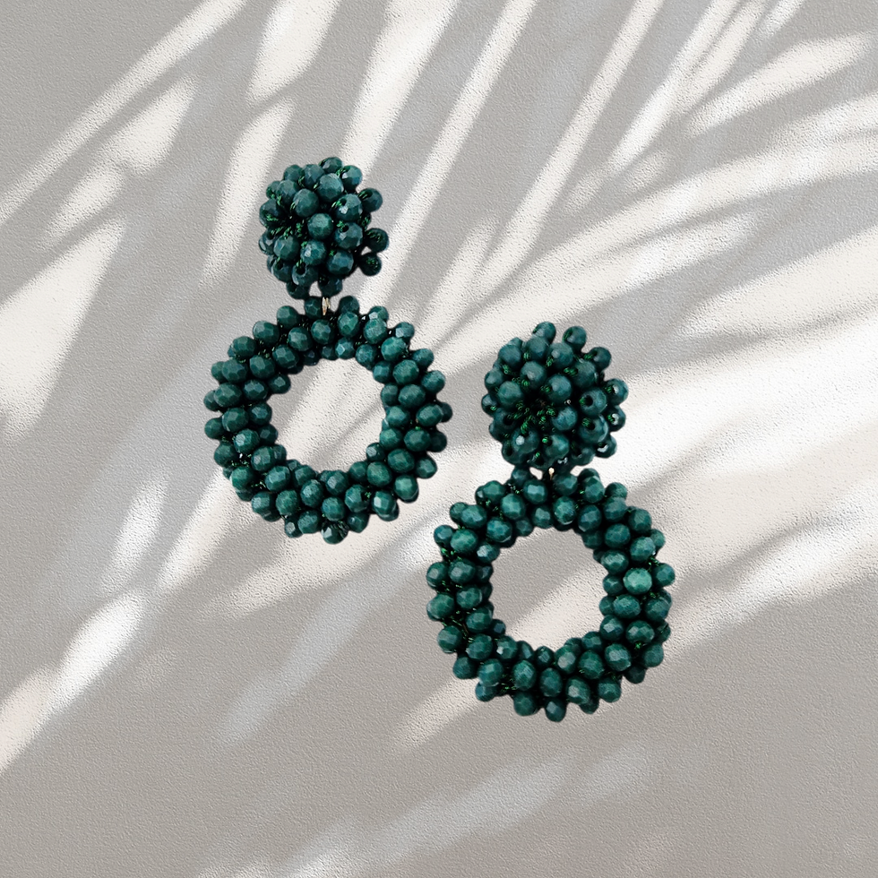 Miniaturbild: Statement Perlencreolen 