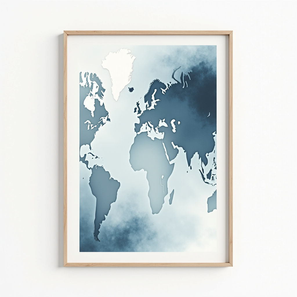 Forecast Map Print