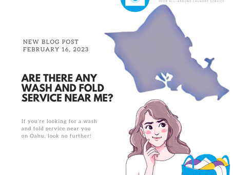 Are There any Wash and Fold Service Near Me?