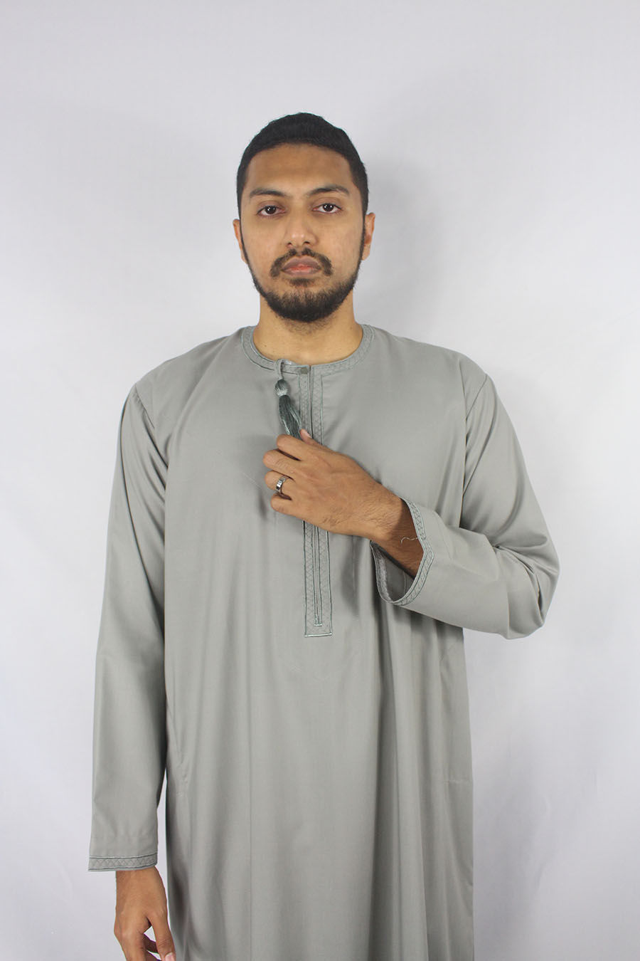 Thumbnail: Men Thobe in Omani EMB Sage
