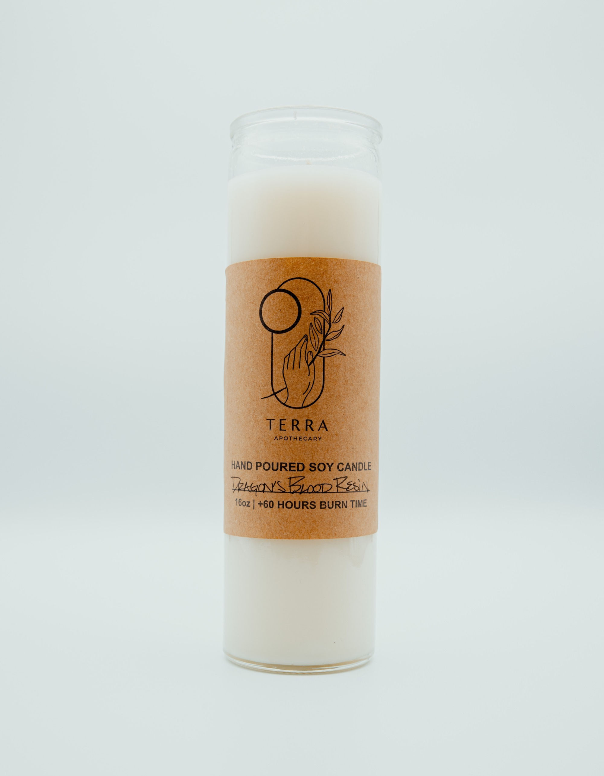 Terra | Dragons Blood Resin Hand Poured Soy Candle