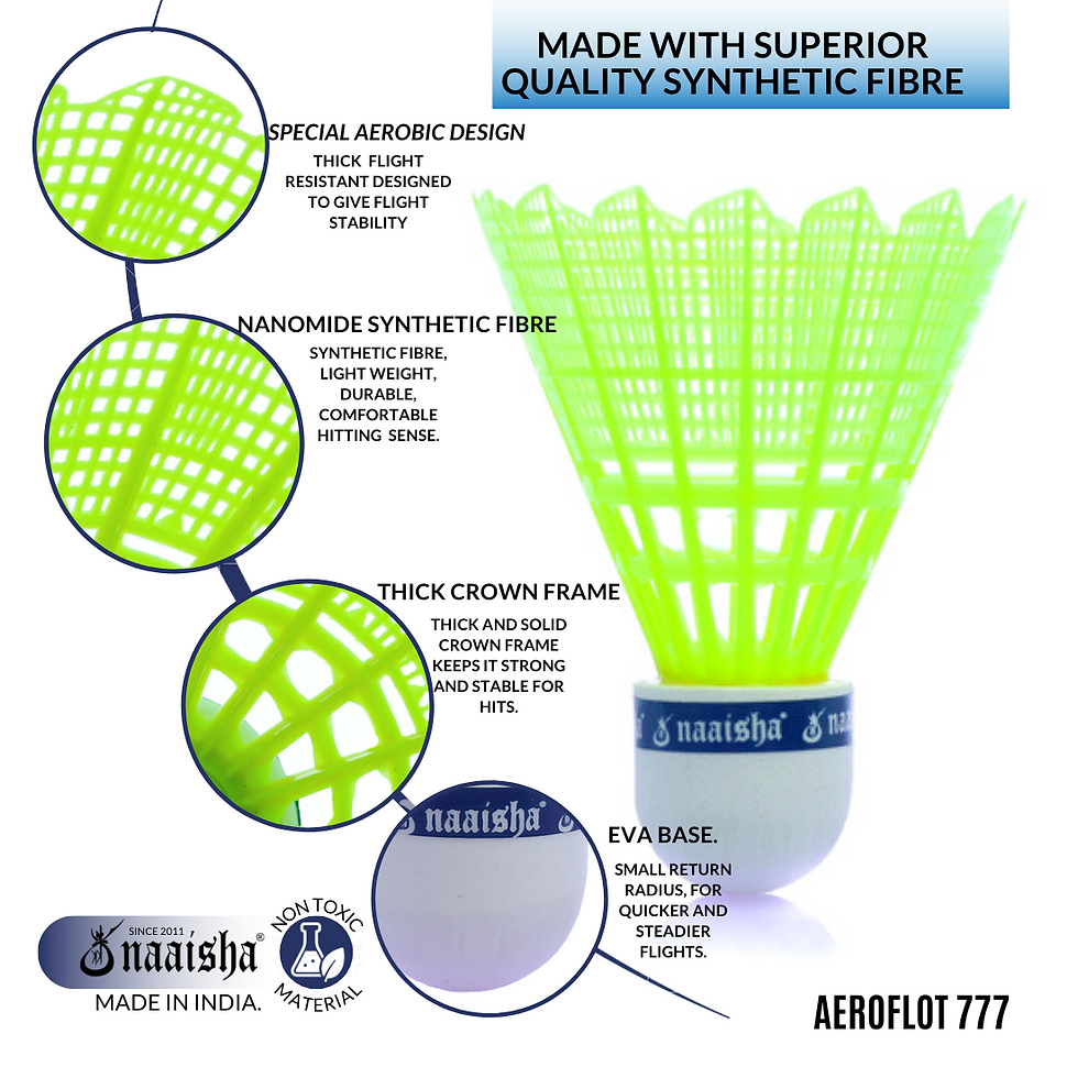 Thumbnail: NAAISHA AEROFLOT 777 SHUTTLECOCK