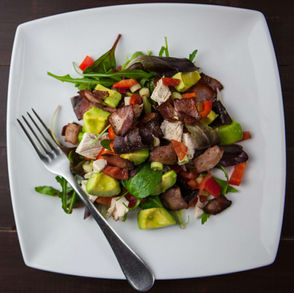Chicken, Bacon and Avocado salad