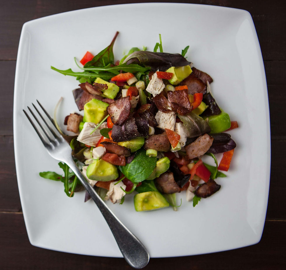 Chicken, Bacon and Avocado salad