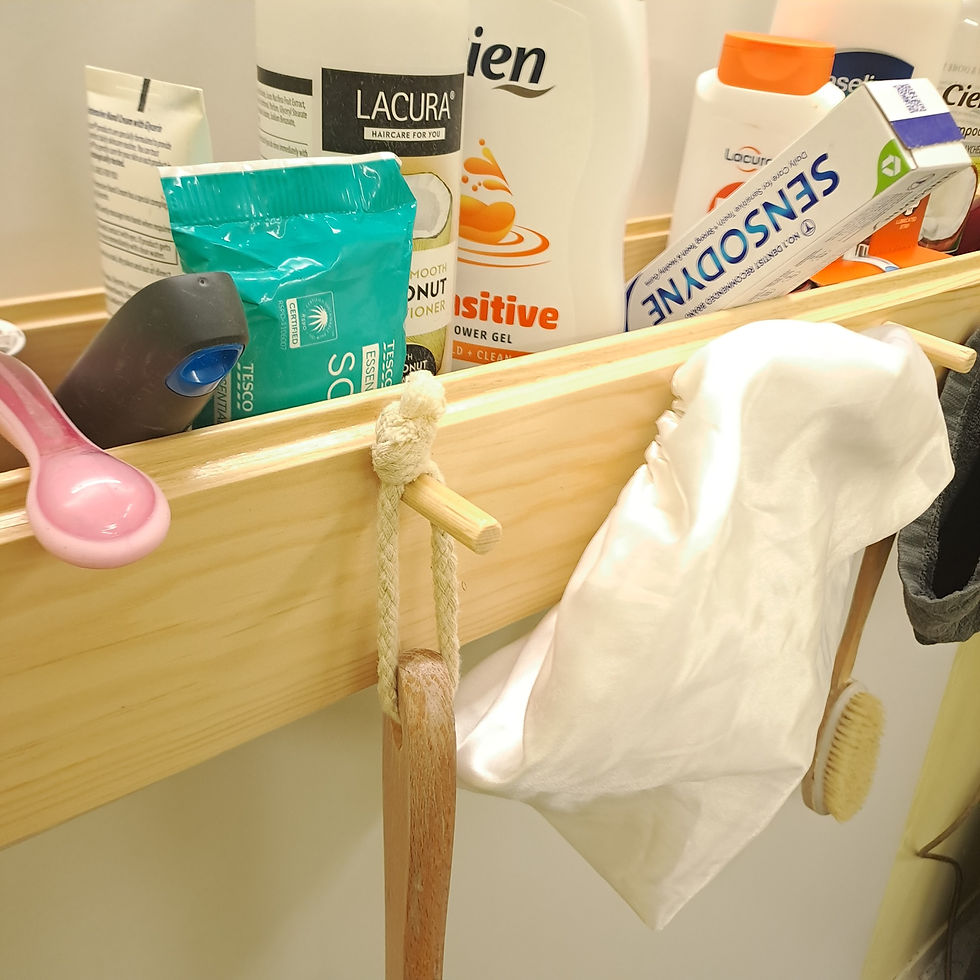Thumbnail: shower and bathroom caddy
