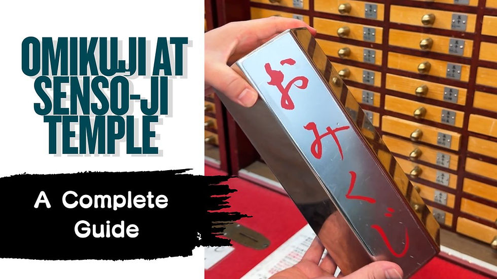 Complete Guide to Omikuji at Sensō-ji Temple