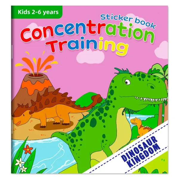 Thumbnail: Montessori Toys Cartoon Sticker Books Focus on Potential Development Education