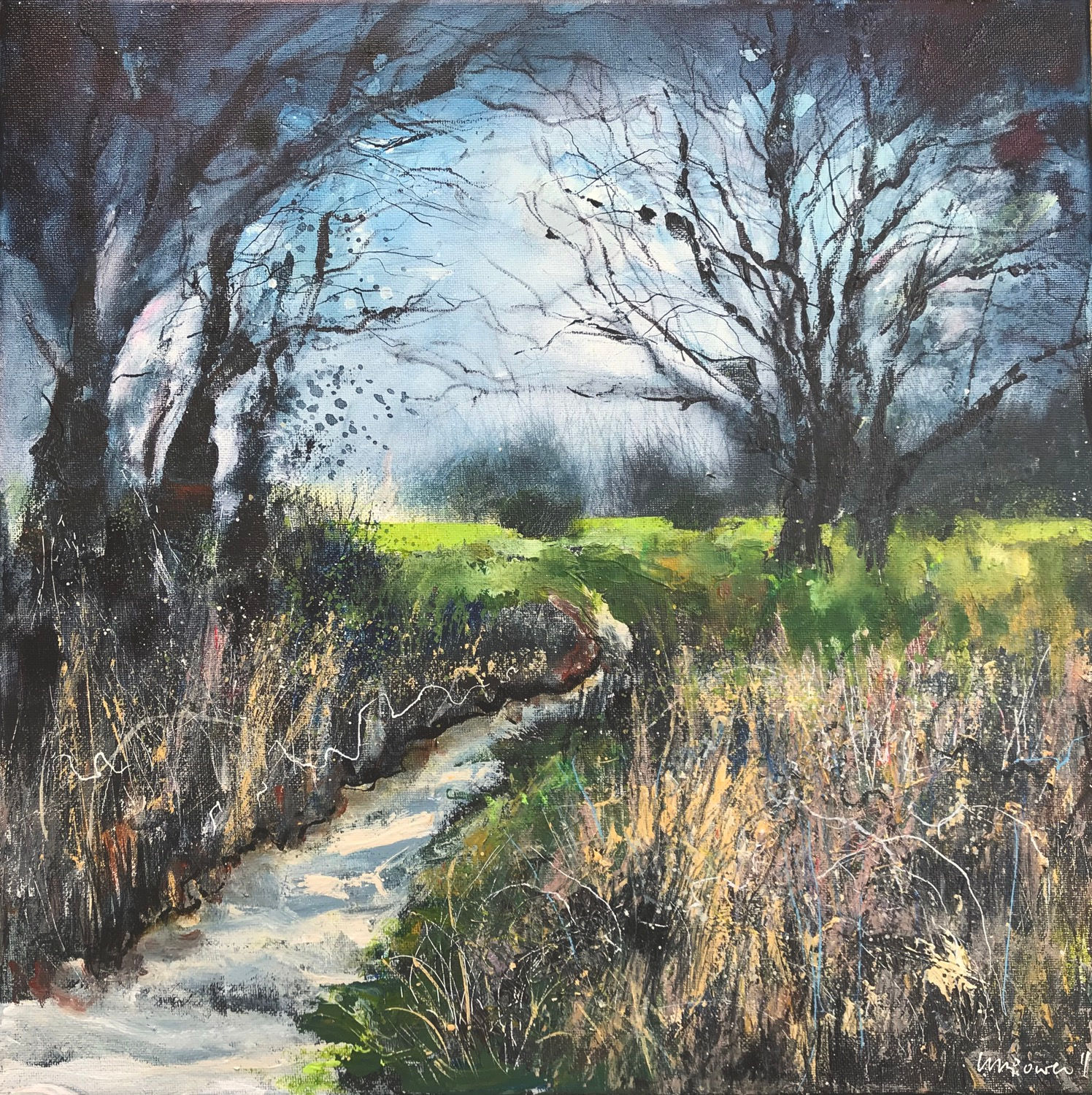 ‘The Common Path’ - Impressionist English landscape