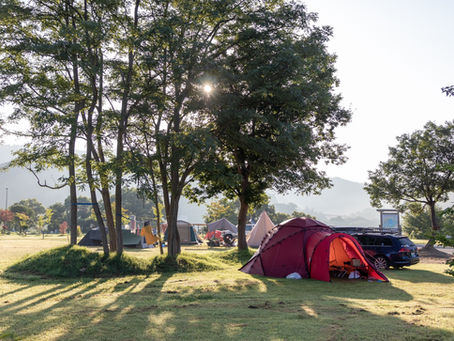 白川湖畔キャンプ場の予約が開始されました♪