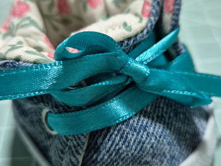 Aprenda Como Fazer Tênis Jeans All Star da Boneca Celeste | Passo a Passo - Moldes grátis!