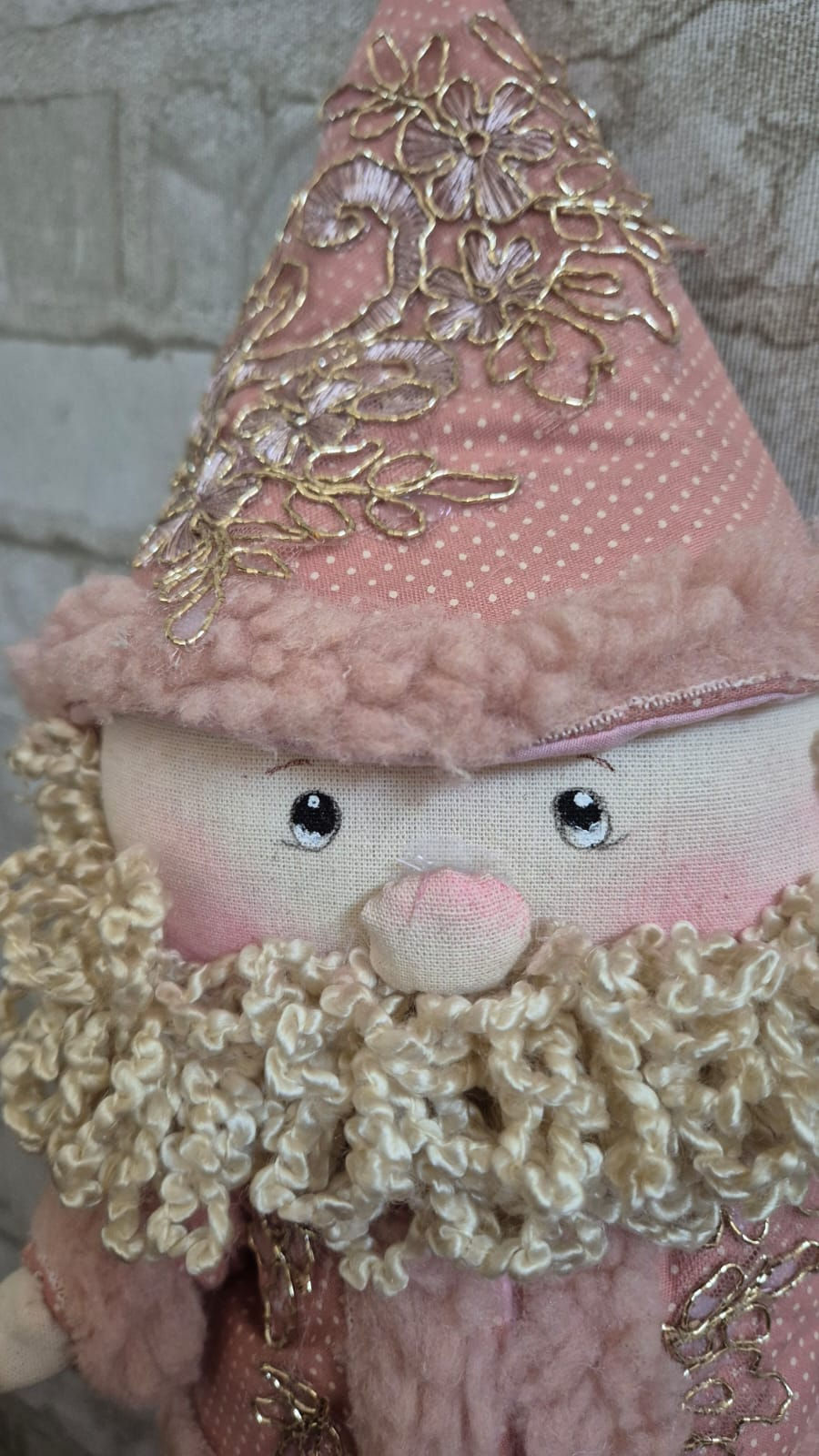 Miniatura: Papai Noel Rosa (30cm)