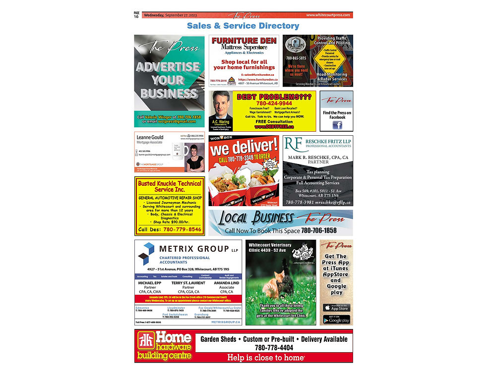 The Press - Whitecourt