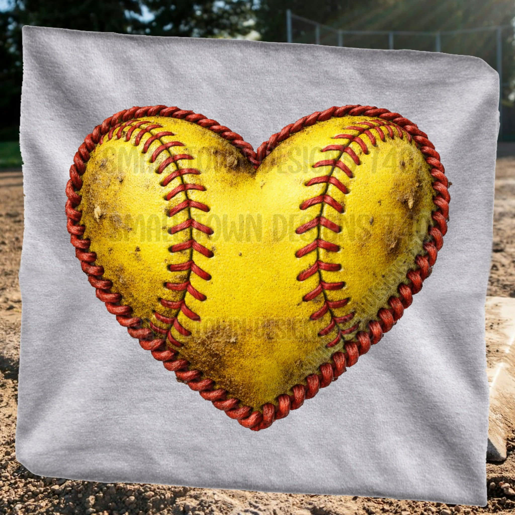 Softball/Baseball Heart