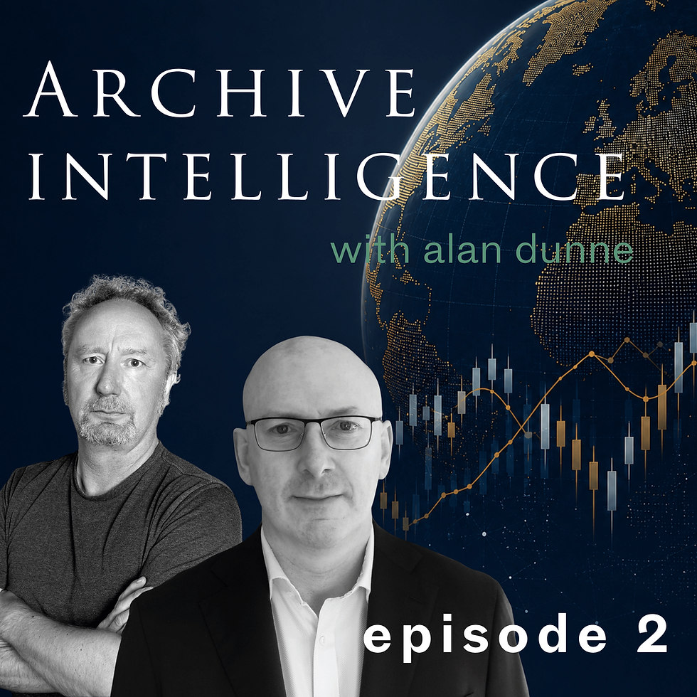 A live podcast recording from Archive Capital Advisors