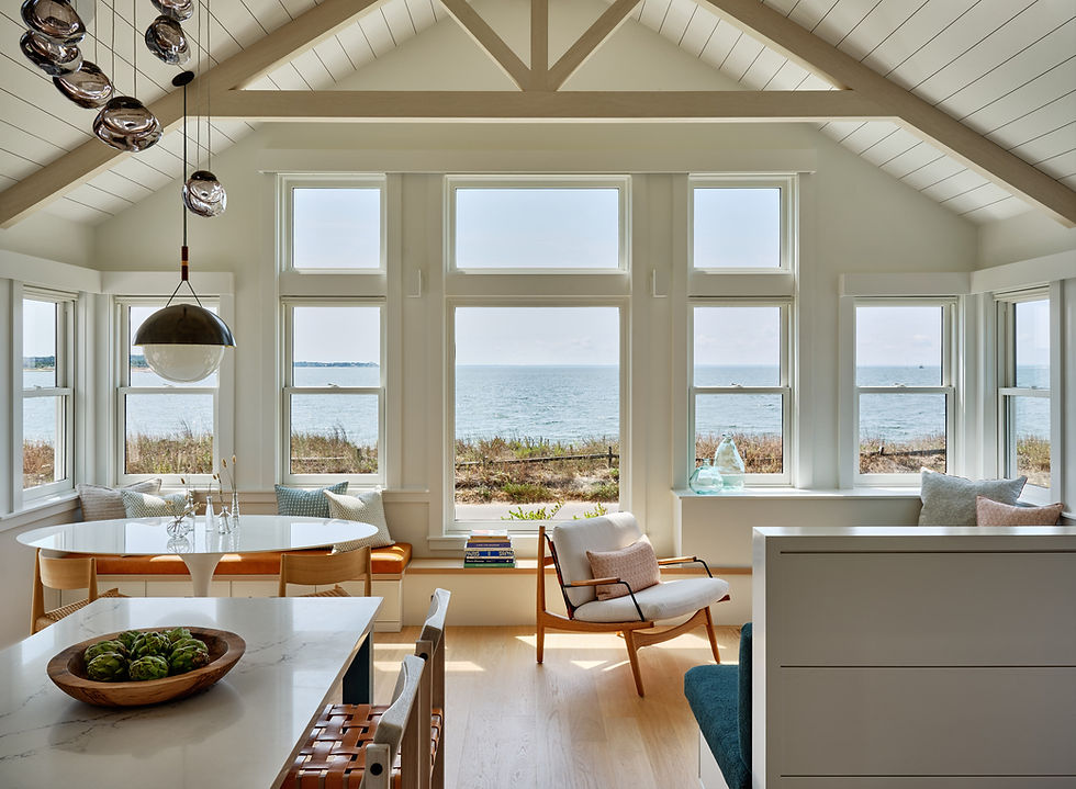 Open living room design maximizing natural light in Jacksonville custom home