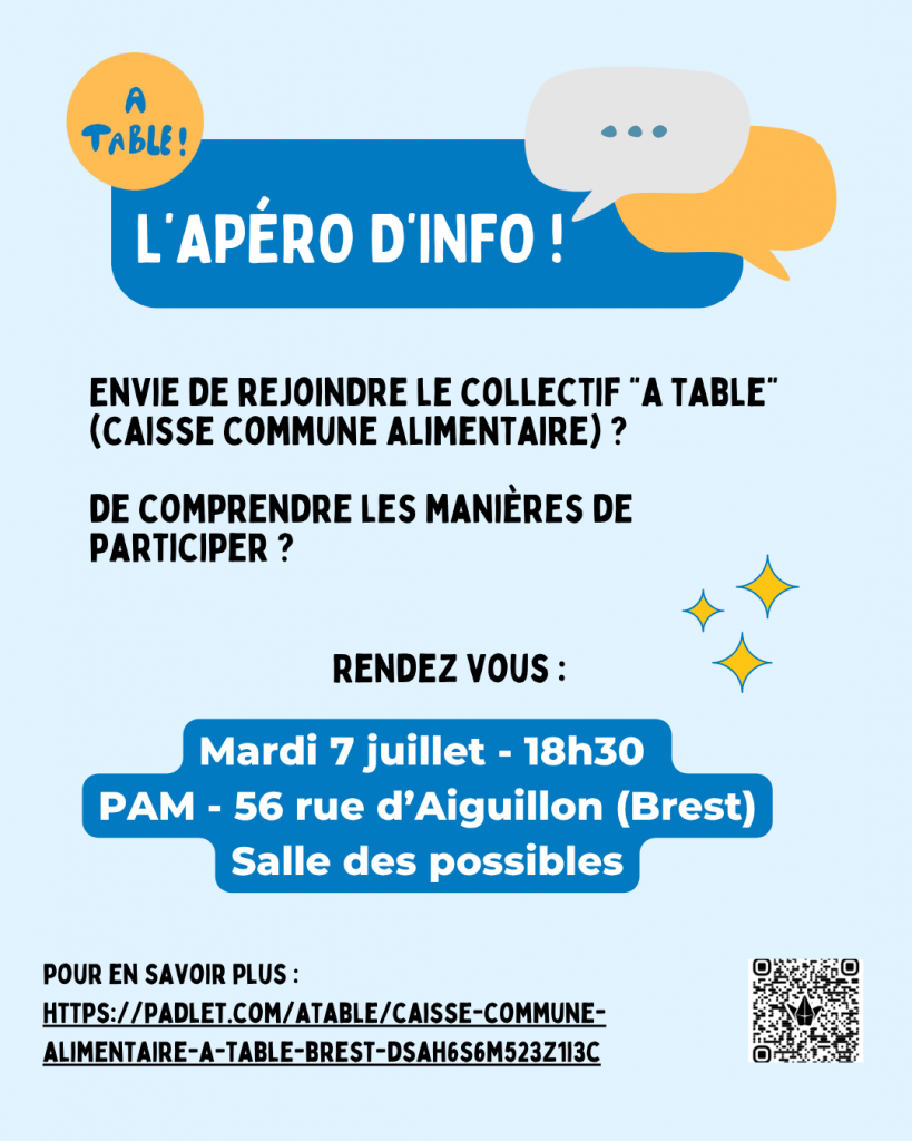 Rencontre avec le collectif A Table