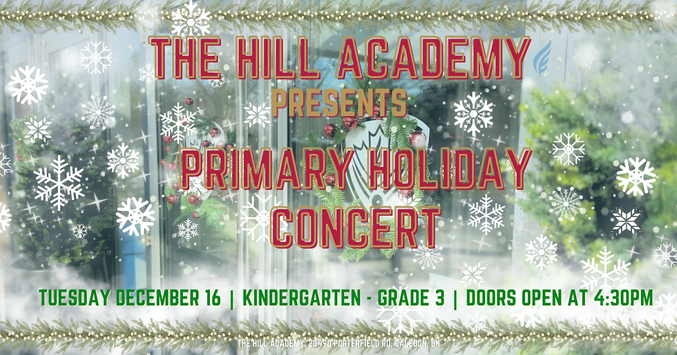 Primary Holiday Concert