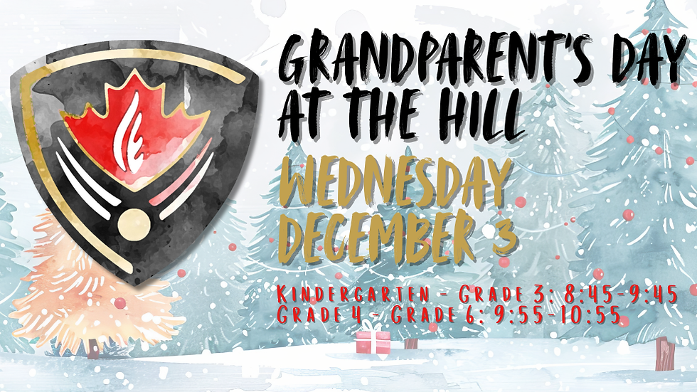 Hill Grandparent's Day 2025