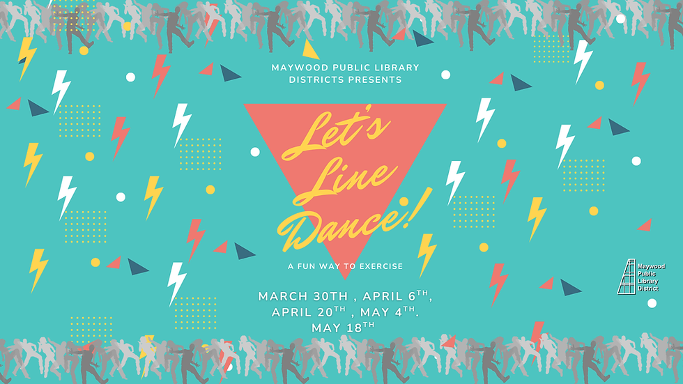 Turquoise with Lightning Icons Dance Poster (11 x 17 in) (1920 x 1080 px) (1)