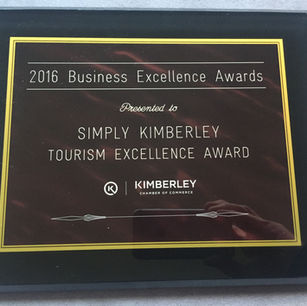 Shameless Self-Pats | Tourism Excellence Award