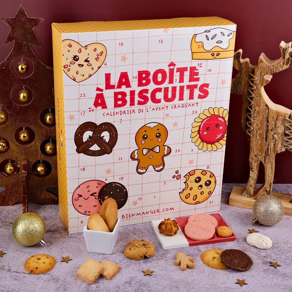 Calendrier de l'avent La Boîte à Biscuits
